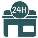 24/7 Accessibility Icon